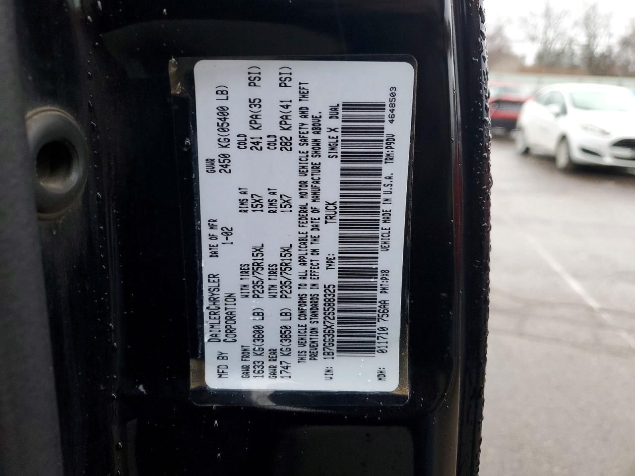 2002 Dodge Dakota Sport