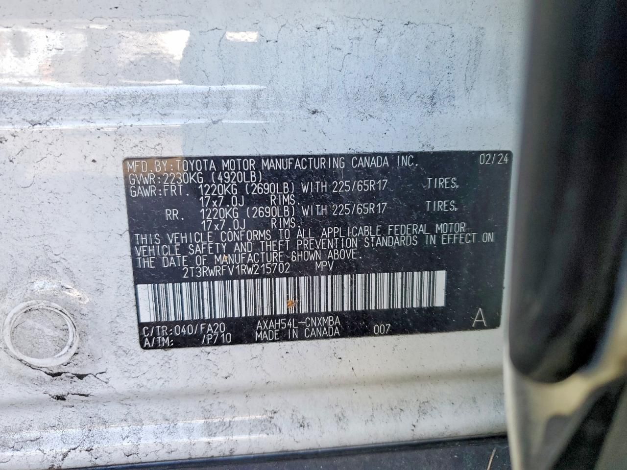 2024 Toyota Rav4 Hybrid