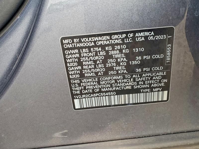 2023 Volkswagen Atlas se