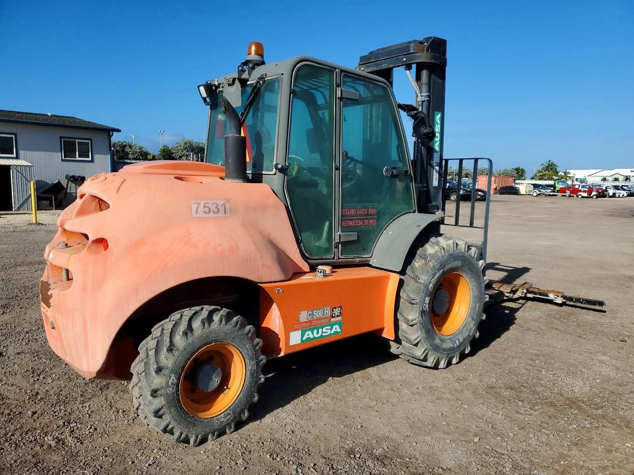 2018 Ausa C500H 4X4 Forklift
