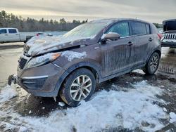 Salvage cars for sale from Copart Windham, ME: 2015 KIA Sportage lx