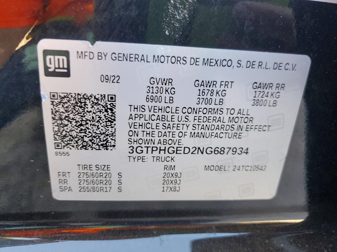 2022 GMC Sierra C1500 Denali