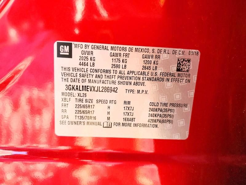 2018 GMC Terrain sle