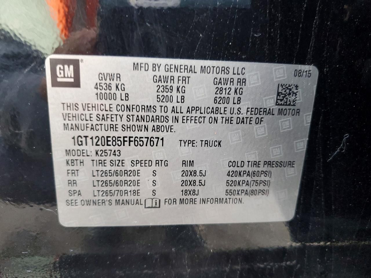 2015 GMC Sierra K2500 Denali