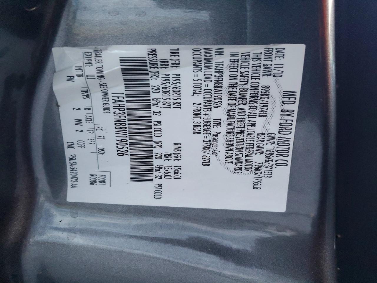 2011 Ford Focus se