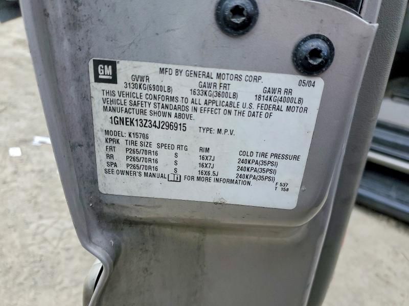 2004 Chevrolet Tahoe K1500