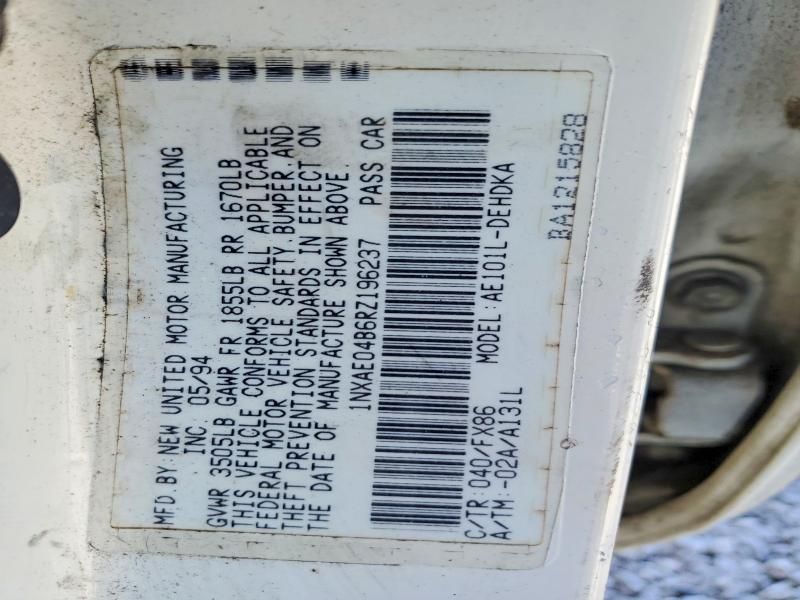 1994 Toyota Corolla Base