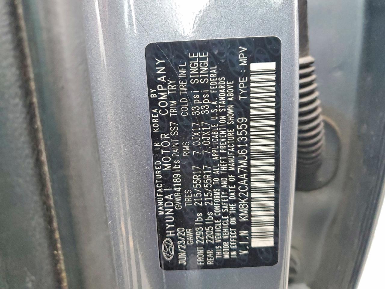 2021 Hyundai Kona sel