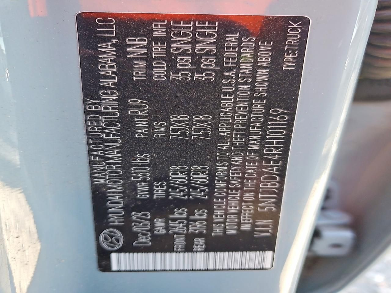 2024 Hyundai Santa Cruz sel