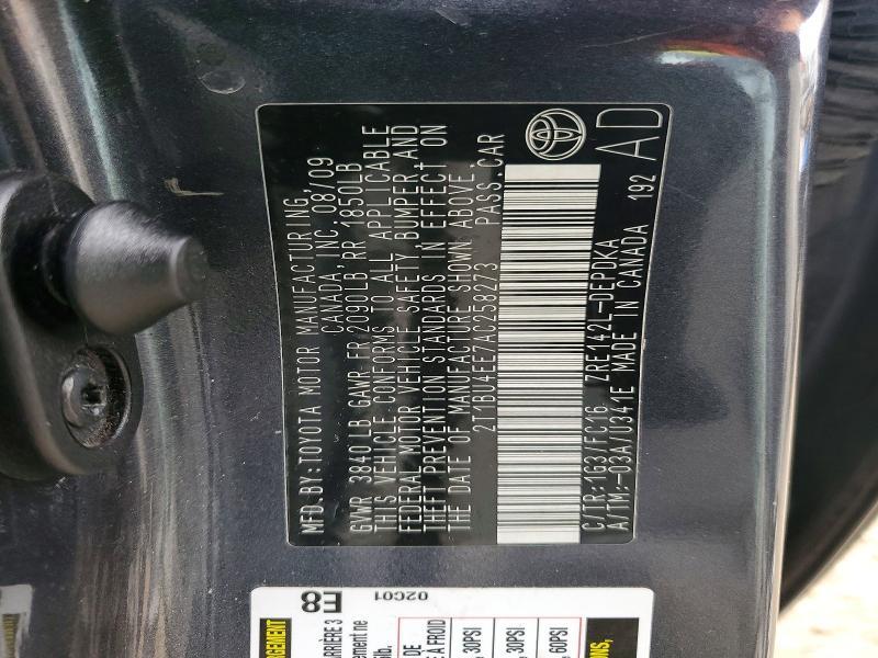 2010 Toyota Corolla Base
