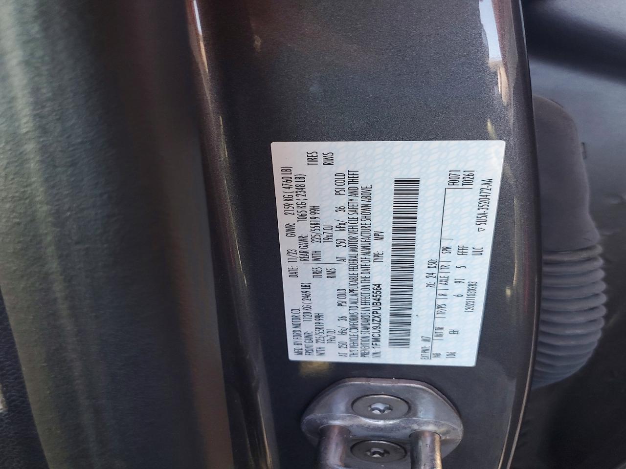 2023 Ford Escape Platinum