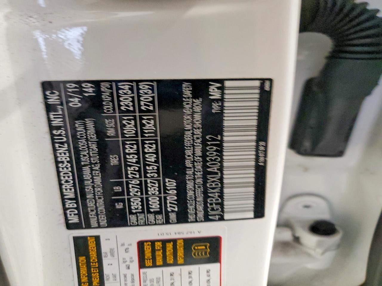2020 Mercedes-Benz Gle 350 4matic