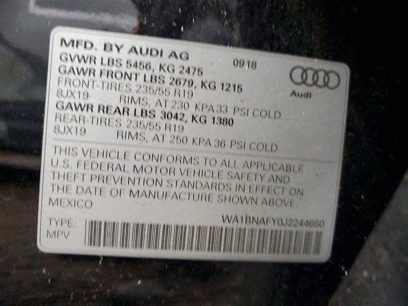 2018 Audi Q5 Premium Plus