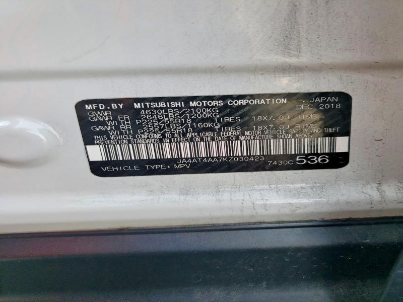 2019 Mitsubishi Eclipse Cross le