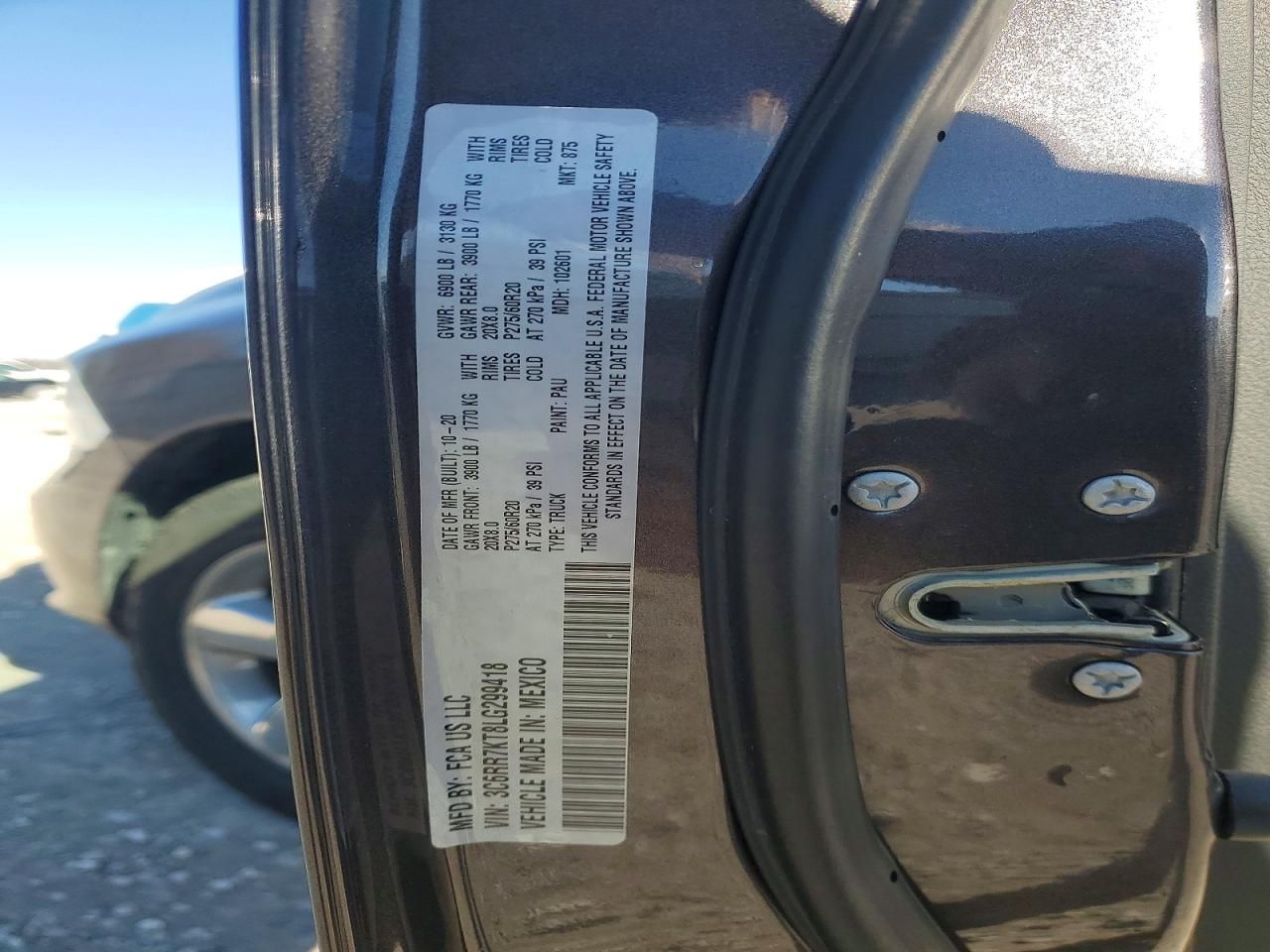 2020 Dodge Ram 1500 Classic Tradesman