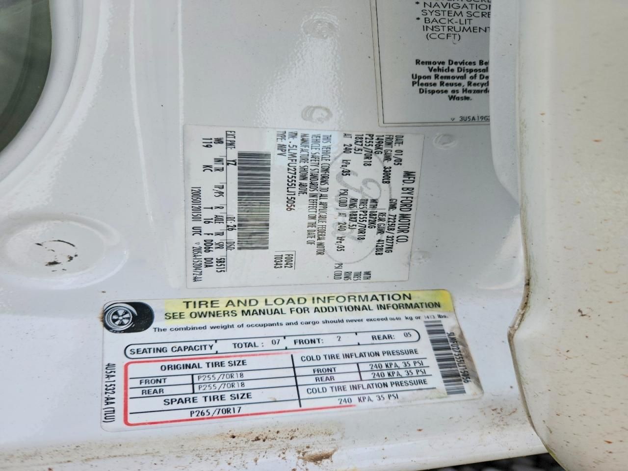 2005 Lincoln Navigator