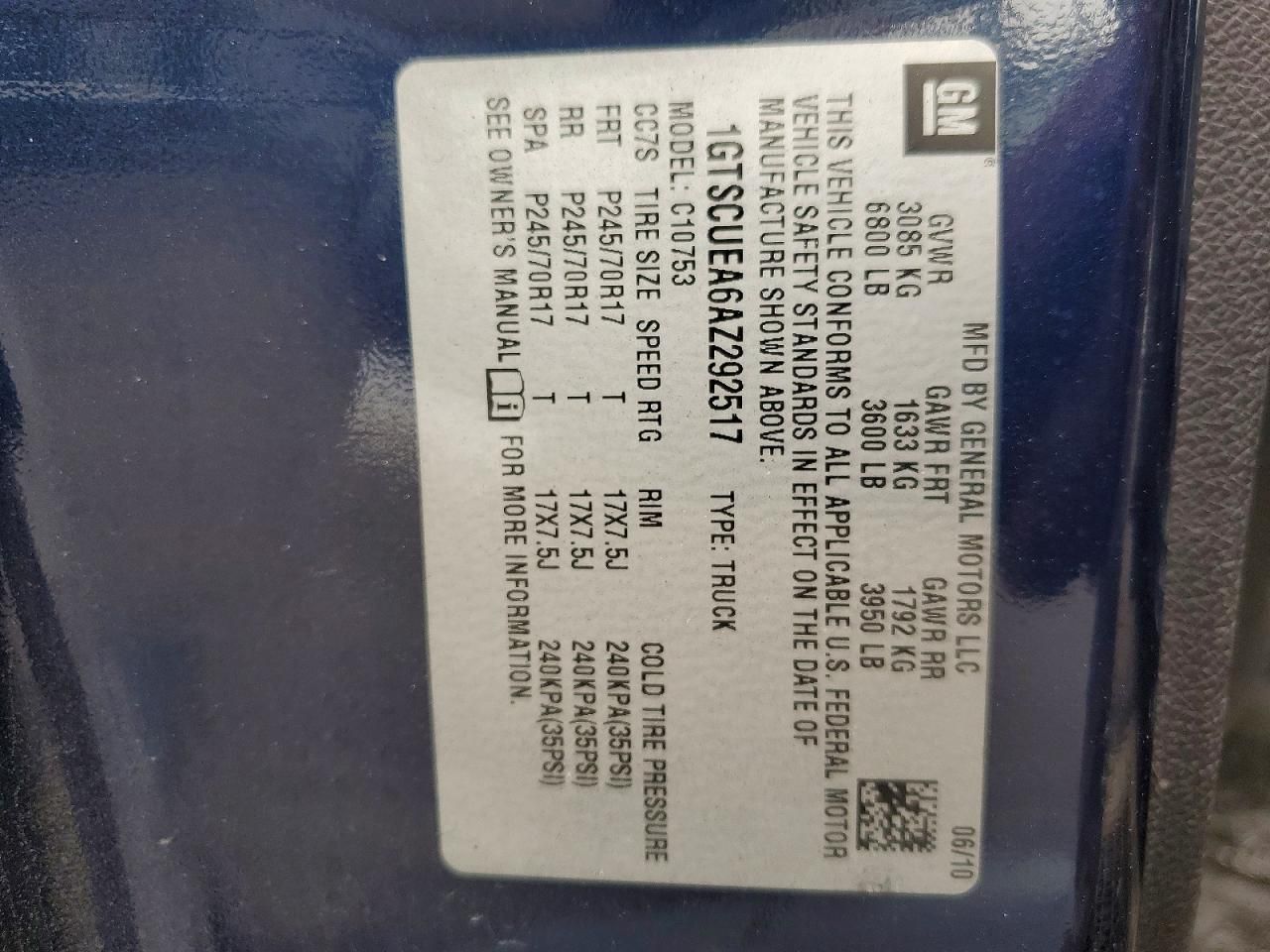 2010 GMC Sierra C1500 sl