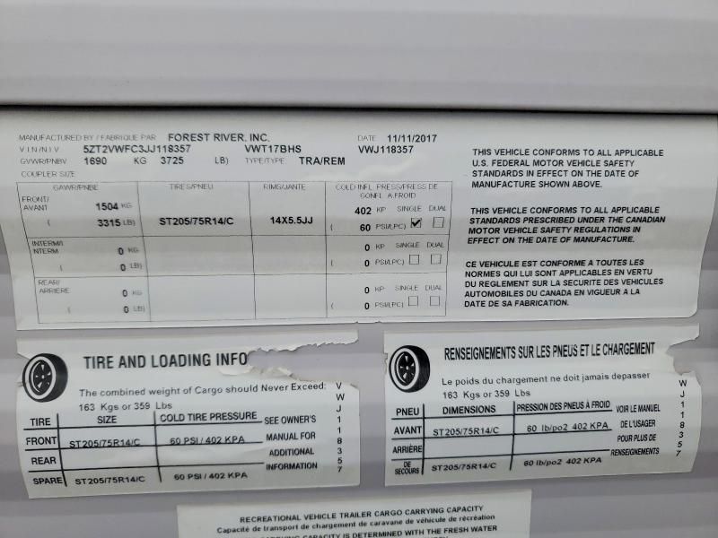 2018 Forest River Viking