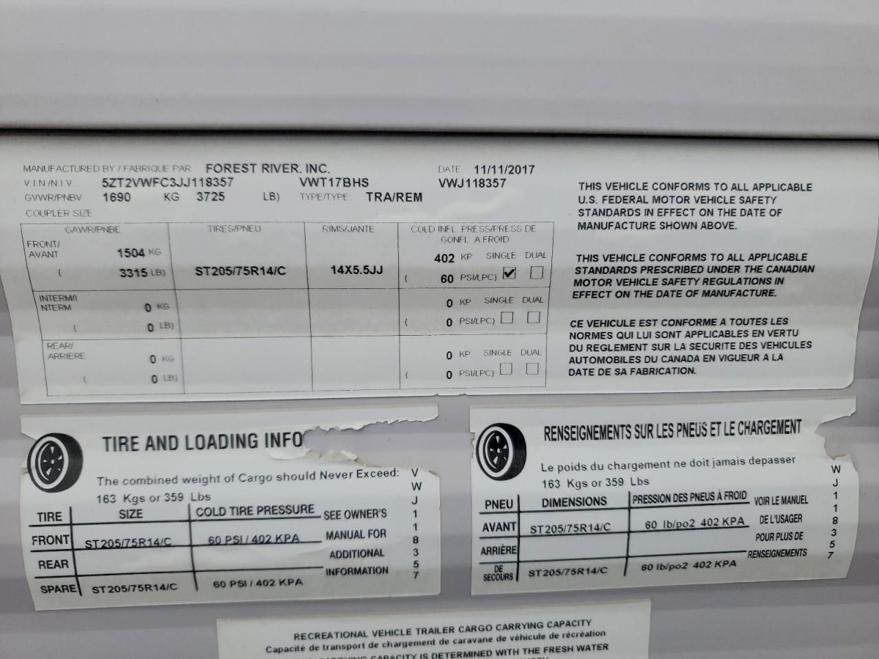 2018 Forest River Viking