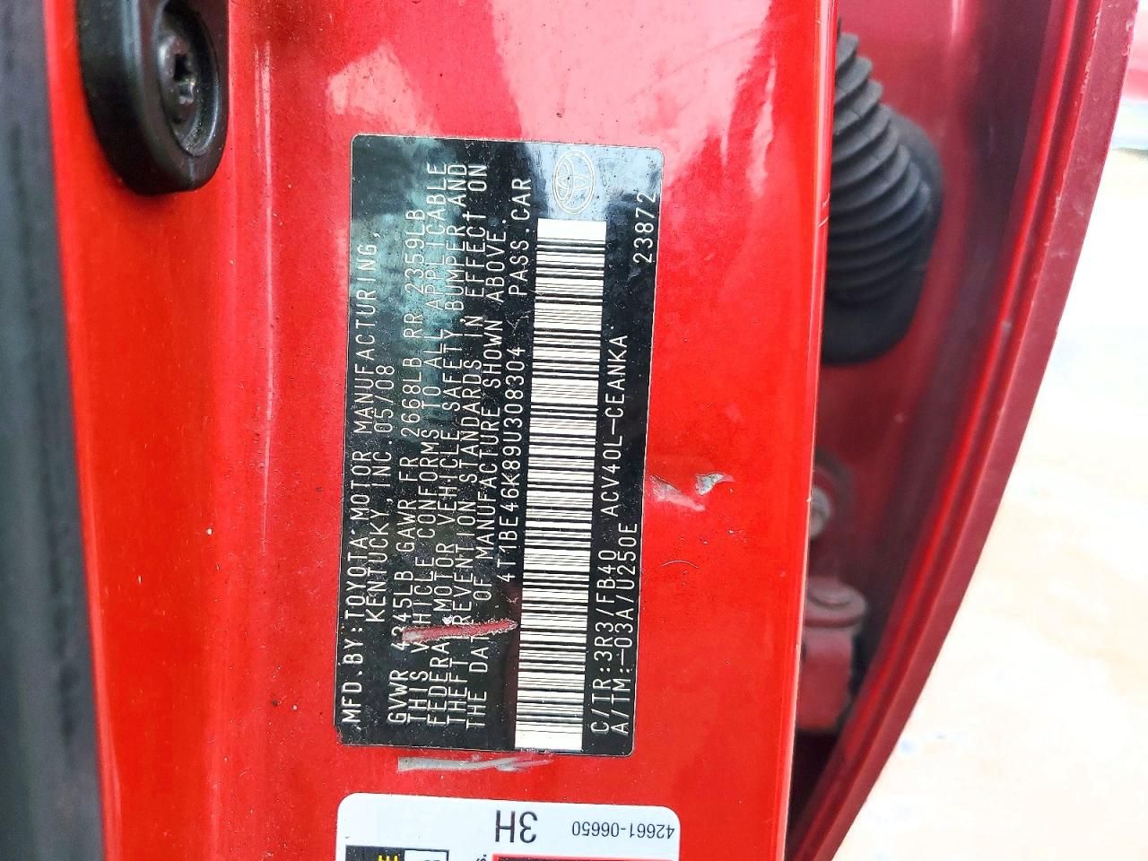 2009 Toyota Camry Base