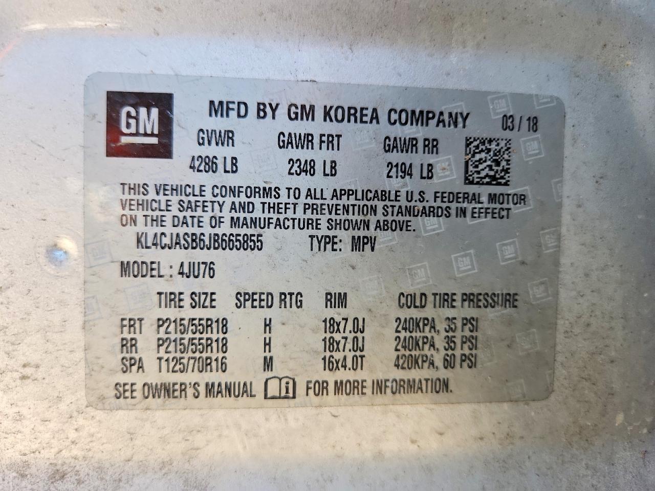 2018 Buick Encore Preferred