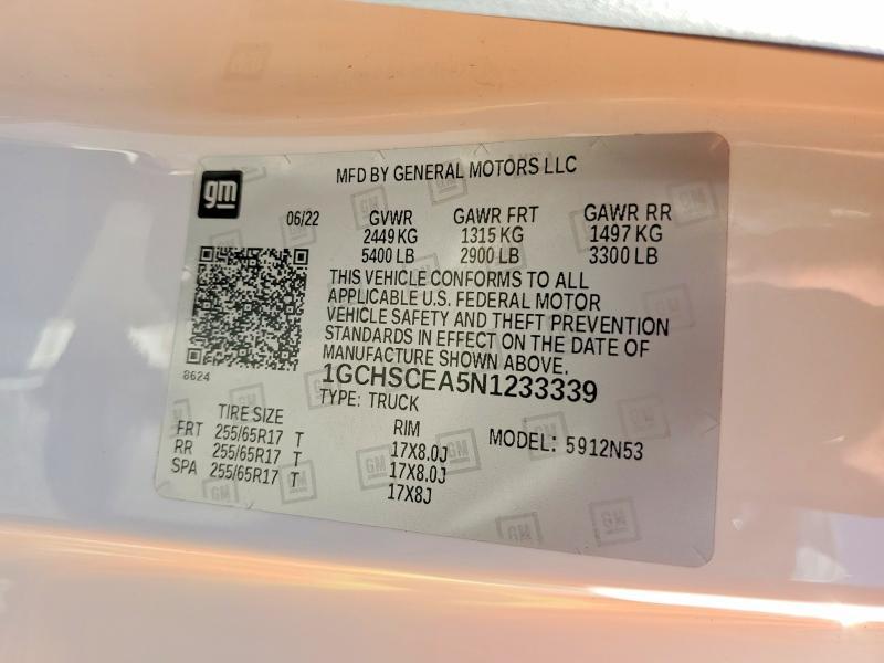 2022 Chevrolet Colorado lt