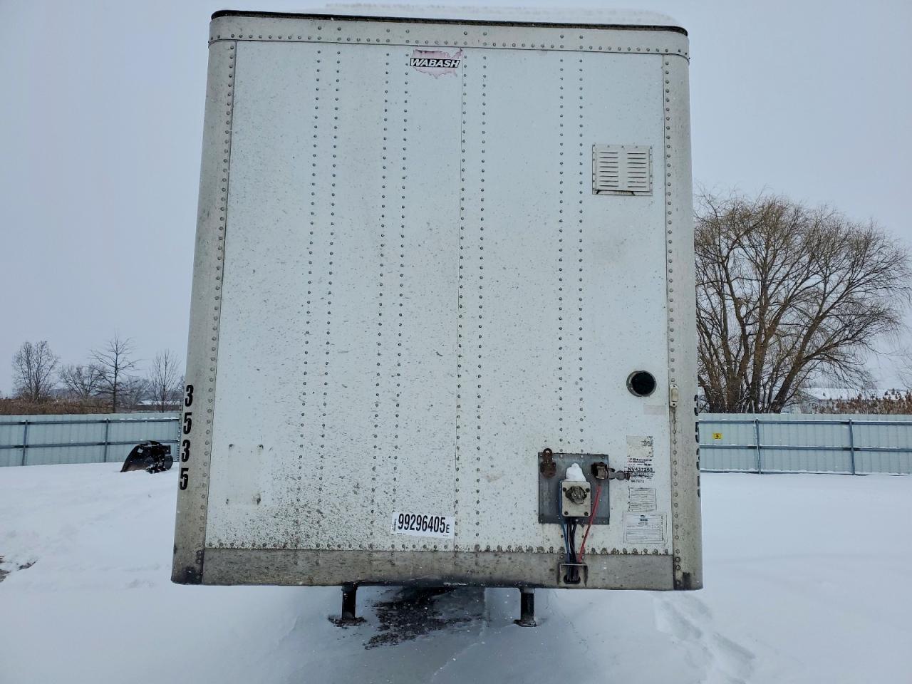 2017 Wabash Dvhdhpc DRY Van Trailer