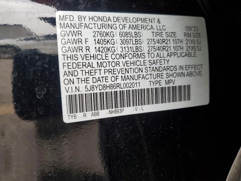 2024 Acura Mdx Type s Advance