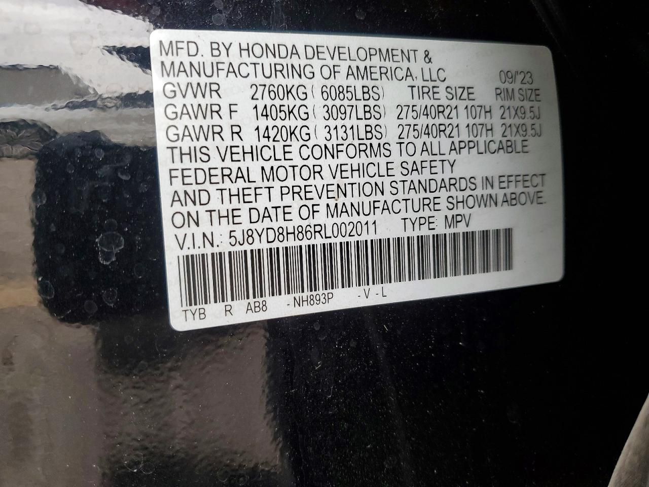 2024 Acura Mdx Type s Advance