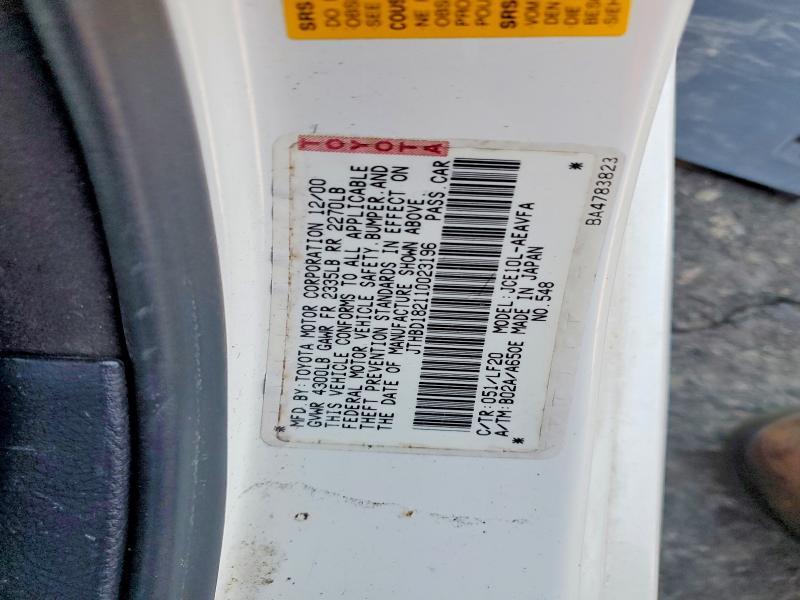 2001 Lexus Is 300 Base