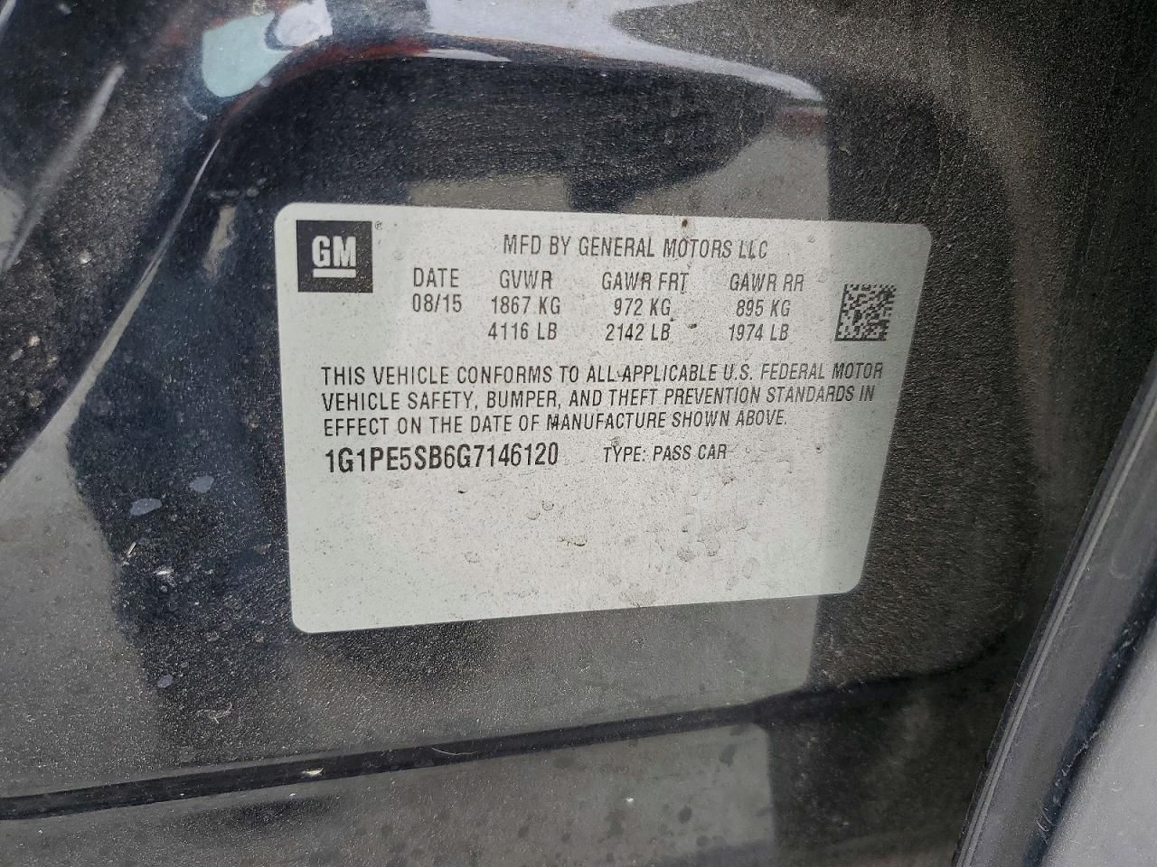 2016 Chevrolet Cruze Limited lt