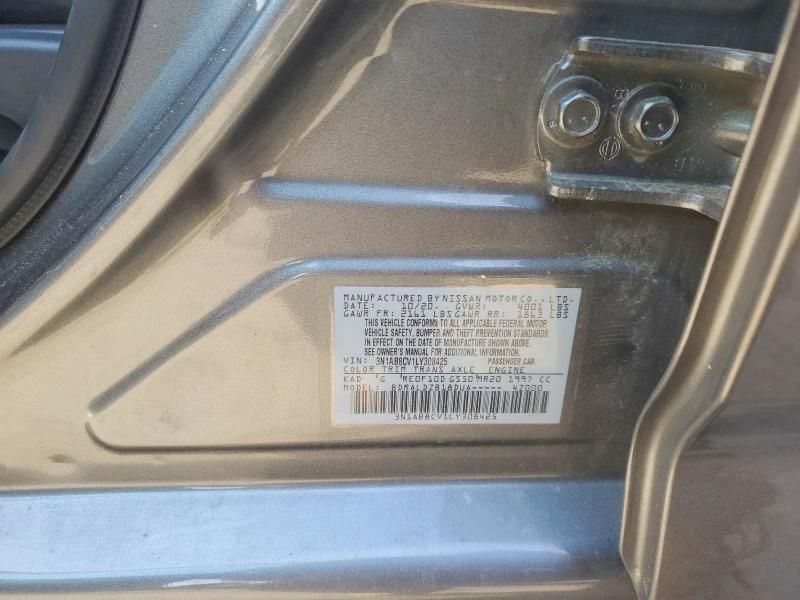 2020 Nissan Sentra sv