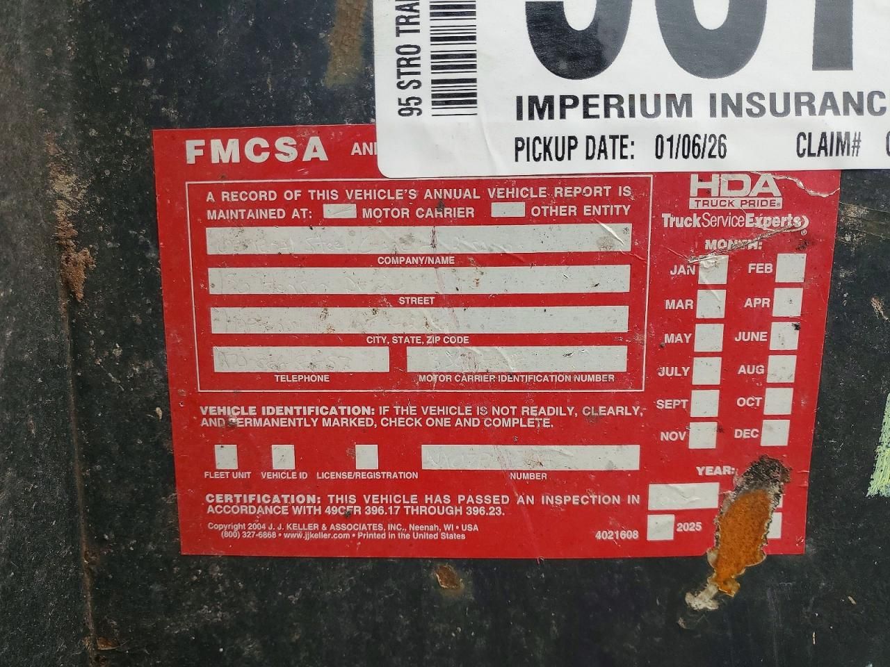 1985 Utility Trailer