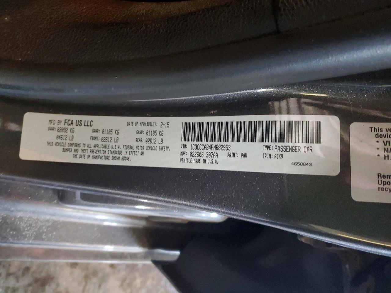 2015 Chrysler 200 Limited