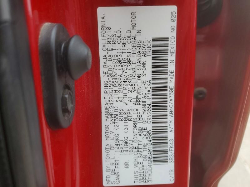 2010 Toyota Tacoma Double cab Prerunner