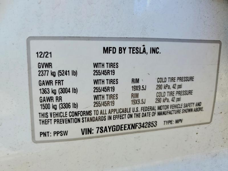 2022 Tesla Model y