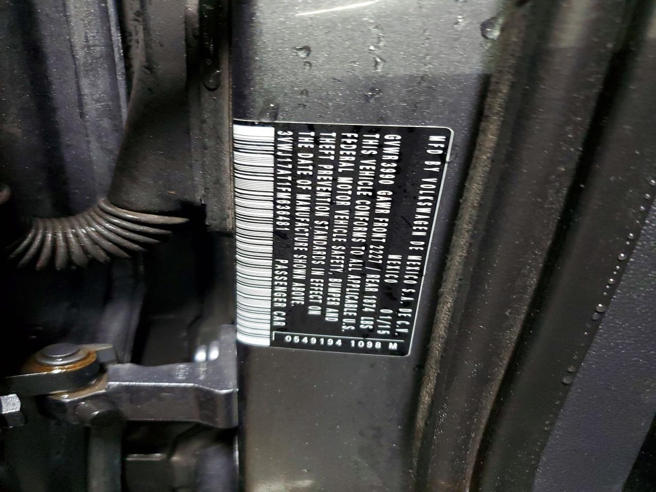 2015 Volkswagen Beetle 1.8t