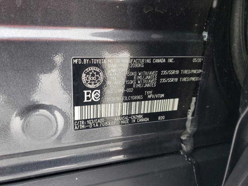 2020 Toyota Rav4 xle