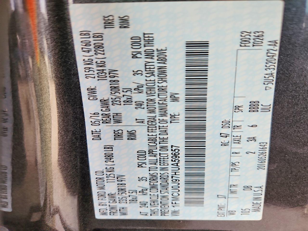 2017 Ford Escape Titanium