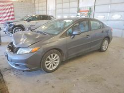 Honda Civic salvage cars for sale: 2012 Honda Civic exl