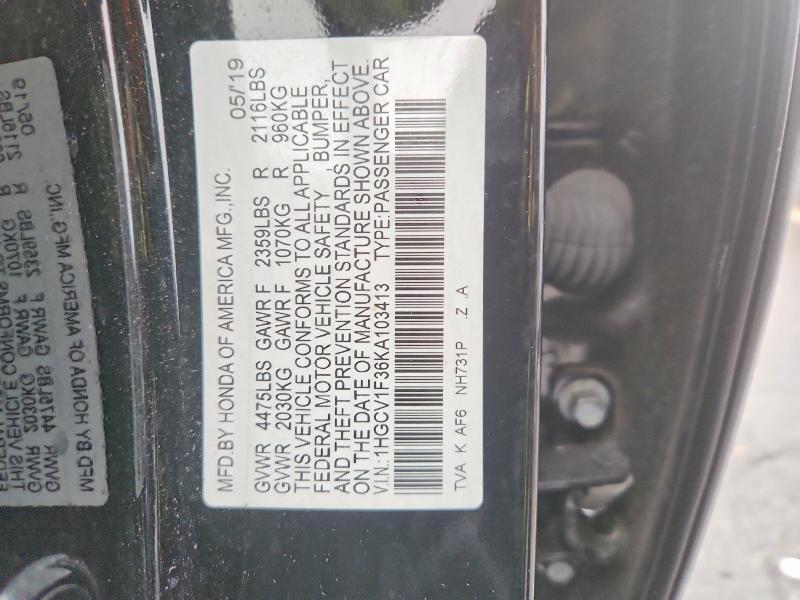 2019 Honda Accord Sport