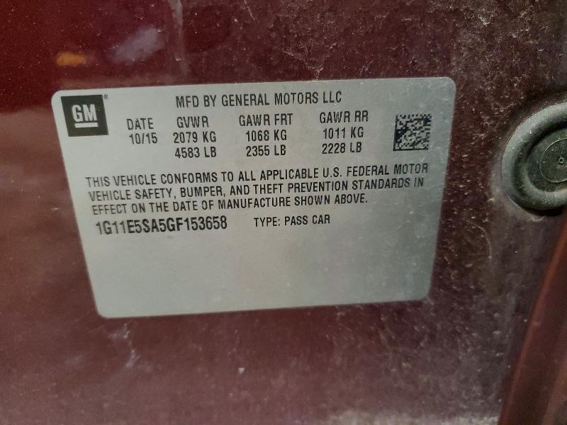 2016 Chevrolet Malibu Limited ltz
