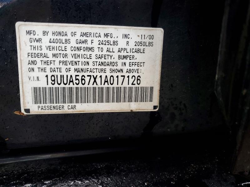 2001 Acura 3.2tl