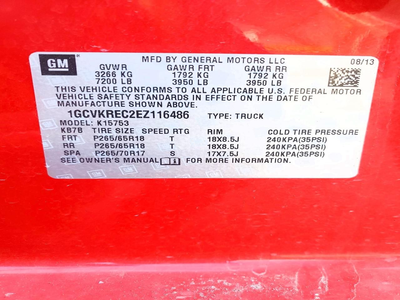 2014 Chevrolet Silverado K1500 LT