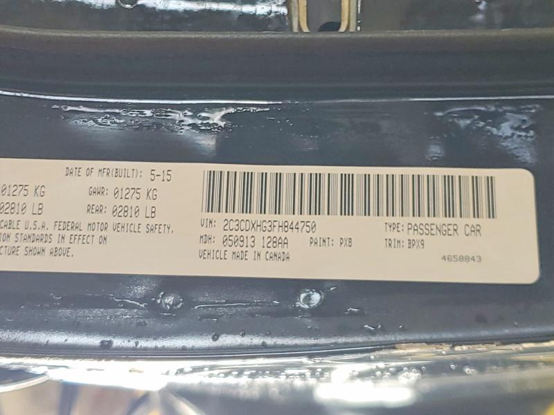 2015 Dodge Charger sxt