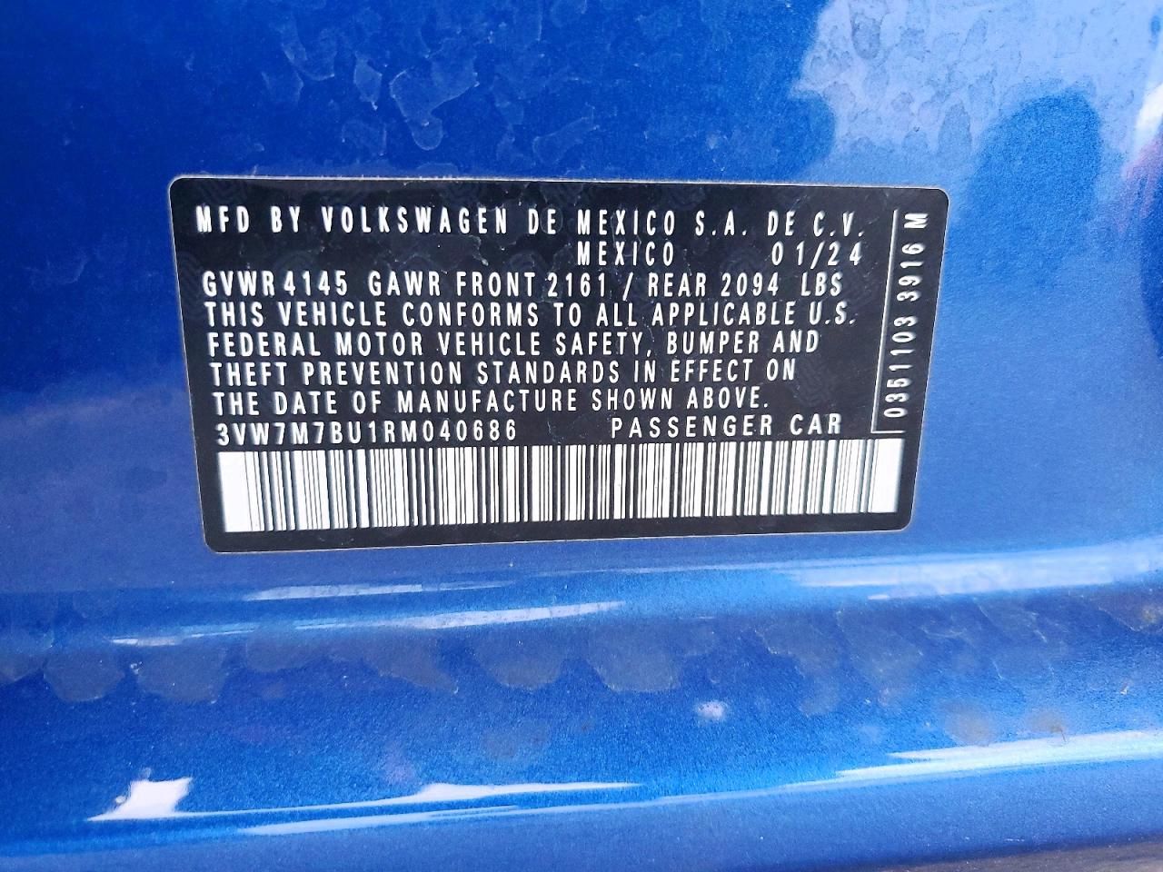 2024 Volkswagen Jetta se