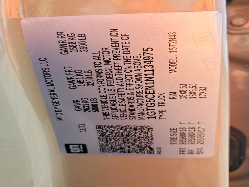 2022 GMC Canyon Elevation