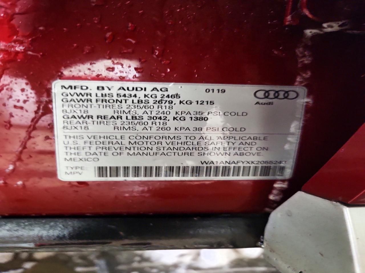 2019 Audi Q5 Premium