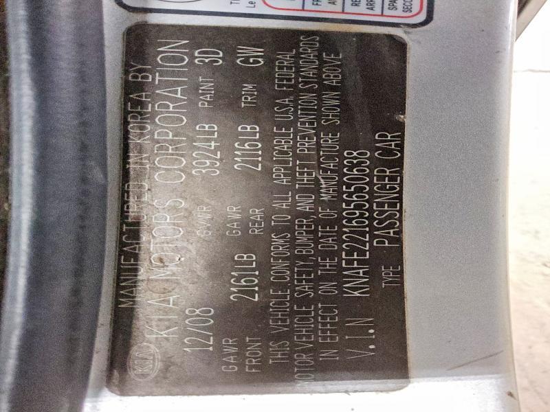 2009 KIA Spectra ex