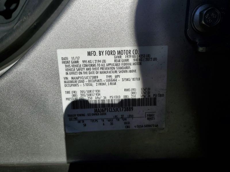 2018 Ford Ecosport ses